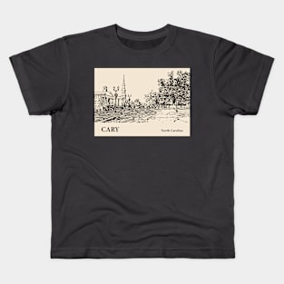 Cary - North Carolina Kids T-Shirt